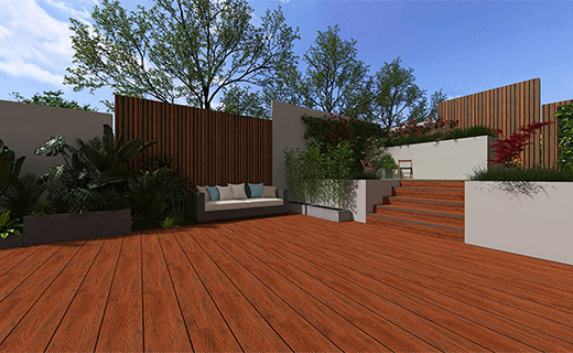 红松混色，6号古典花纹CD-01